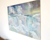 Original art for sale at UGallery.com | Frozen Niagara by Joanie Ford | $275 | pastel artwork | 12' h x 18' w | thumbnail 2