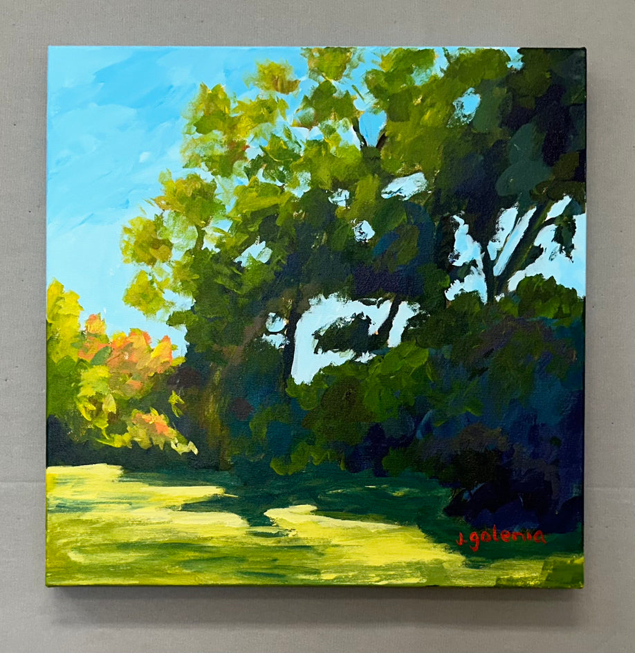 Brush Line by JoAnn Golenia |  Context View of Artwork 