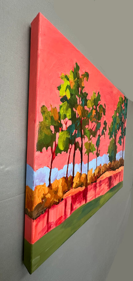 Contentious Conversation by JoAnn Golenia |  Side View of Artwork 