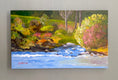 Original art for sale at UGallery.com | Quietly Joining by JoAnn Golenia | $875 | acrylic painting | 18' h x 30' w | thumbnail 3