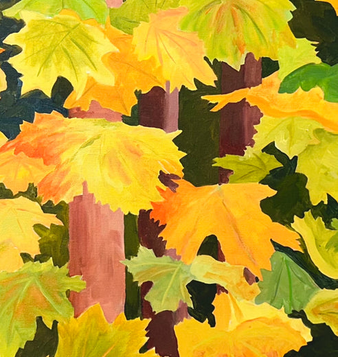 Star Players by JoAnn Golenia |   Closeup View of Artwork 