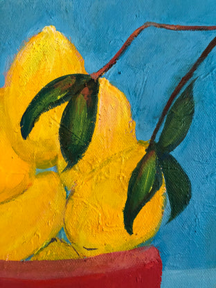 Original art for sale at UGallery.com | Lemon Squeeze by Jodi Dann | $400 | acrylic painting | 12' h x 12' w | photo 4