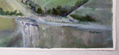 Original art for sale at UGallery.com | Drumlin Hills by Joe Giuffrida | $1,050 | mixed media artwork | 15' h x 22' w | thumbnail 2