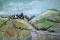 Original art for sale at UGallery.com | Drumlin Hills by Joe Giuffrida | $1,050 | mixed media artwork | 15' h x 22' w | thumbnail 1