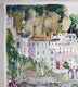 Original art for sale at UGallery.com | Amalfi Coast by Joe Giuffrida | $1,050 | watercolor painting | 15' h x 22' w | thumbnail 2