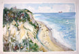 Original art for sale at UGallery.com | Block Island by Joe Giuffrida | $1,050 | watercolor painting | 15' h x 22' w | thumbnail 3