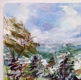 Original art for sale at UGallery.com | Catskill Mountain View by Joe Giuffrida | $625 | watercolor painting | 11' h x 15' w | photo 4