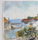Original art for sale at UGallery.com | English Village by Joe Giuffrida | $725 | watercolor painting | 12' h x 16' w | thumbnail 2