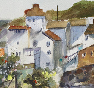 English Village by Joe Giuffrida |   Closeup View of Artwork 