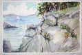 Original art for sale at UGallery.com | Glouscester by Joe Giuffrida | $950 | watercolor painting | 15' h x 22' w | thumbnail 3