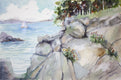 Original art for sale at UGallery.com | Glouscester by Joe Giuffrida | $950 | watercolor painting | 15' h x 22' w | thumbnail 1