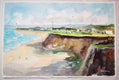 Original art for sale at UGallery.com | Irish Coast by Joe Giuffrida | $1,150 | watercolor painting | 15' h x 22' w | thumbnail 3