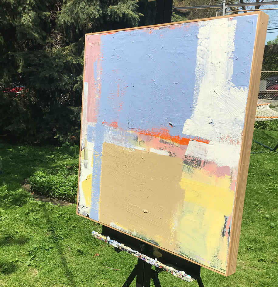 Autumn by Joey Korom |  Side View of Artwork 