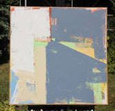 Original art for sale at UGallery.com | Broken Wall by Joey Korom | $950 | acrylic painting | 30' h x 30' w | thumbnail 3