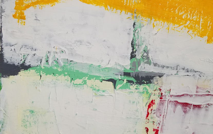 October by Joey Korom |   Closeup View of Artwork 