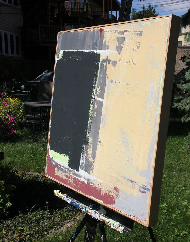 Passage on the Lady Anne by Joey Korom |  Side View of Artwork 