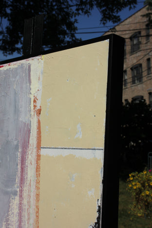 Original art for sale at UGallery.com | Poles by Joey Korom | $950 | acrylic painting | 36' h x 24' w | photo 2