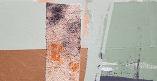 Original art for sale at UGallery.com | Before the Joust by Joey Korom | $950 | mixed media artwork | 30' h x 30' w | thumbnail 4