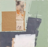 Original art for sale at UGallery.com | Before the Joust by Joey Korom | $950 | mixed media artwork | 30' h x 30' w | thumbnail 1