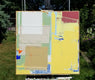Original art for sale at UGallery.com | Fields of Plenty by Joey Korom | $950 | mixed media artwork | 30' h x 30' w | thumbnail 3