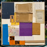Original art for sale at UGallery.com | Public Square by Joey Korom | $950 | mixed media artwork | 30' h x 30' w | thumbnail 3