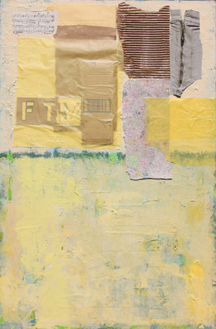 Original art for sale at UGallery.com | Tailor's Craft by Joey Korom | $950 | mixed media artwork | 36' h x 24' w | photo 1