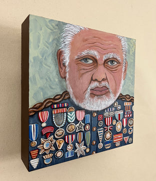Many Medals by Johansen Newman |  Side View of Artwork 