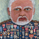 Original art for sale at UGallery.com | Many Medals by Johansen Newman | $725 | acrylic painting | 10' h x 10' w | thumbnail 1