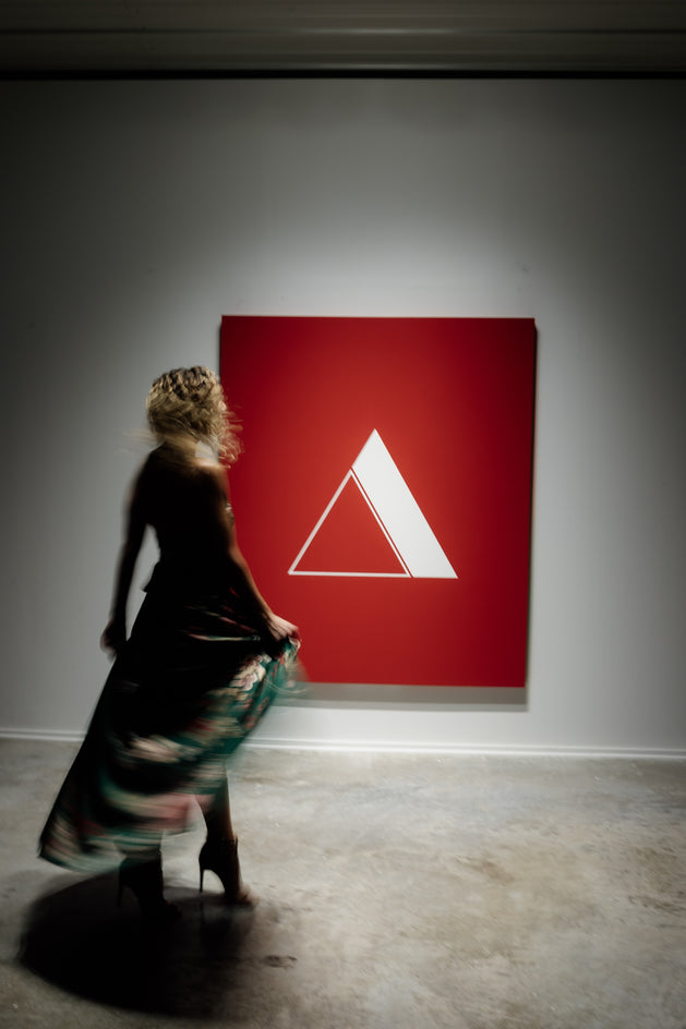 Outrun No. 2, 2023 by John Diehl |  Closeup View of Artwork 