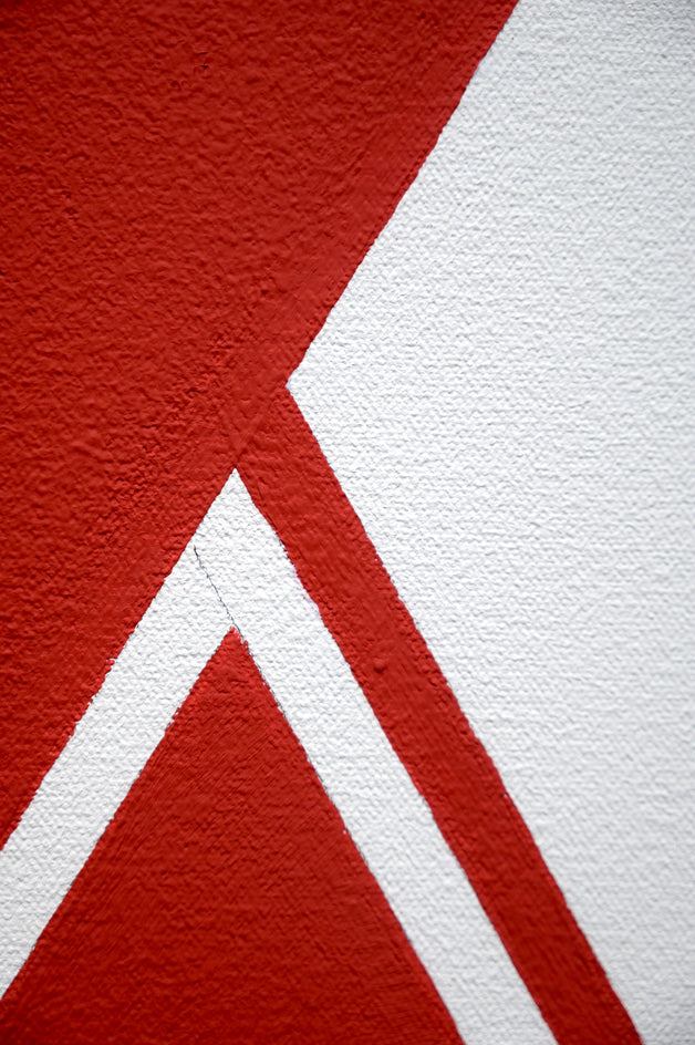 Outrun No. 2, 2023 by John Diehl |  Side View of Artwork 