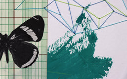 Original art for sale at UGallery.com | Interlude by John Gardner | $375 | mixed media artwork | 10' h x 10' w | thumbnail 4