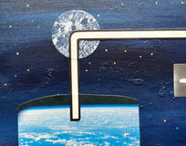 Original art for sale at UGallery.com | Shooting Star by John Gardner | $450 | mixed media artwork | 6' h x 6' w | thumbnail 4