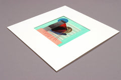 Original art for sale at UGallery.com | Subspace by John Gardner | $375 | mixed media artwork | 10' h x 10' w | thumbnail 2