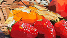 Original art for sale at UGallery.com | Apples and Strawberries by John Jaster | $1,300 | acrylic painting | 24' h x 36' w | thumbnail 4