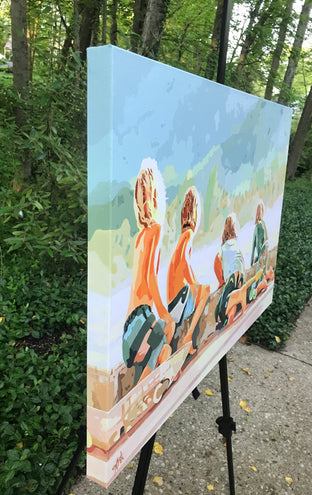 Boys of Summer by John Jaster |  Side View of Artwork 