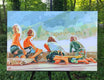 Original art for sale at UGallery.com | Boys of Summer by John Jaster | $1,300 | acrylic painting | 24' h x 36' w | thumbnail 3