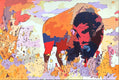 Original art for sale at UGallery.com | Buffalo Dreams by John Jaster | $1,300 | acrylic painting | 24' h x 36' w | thumbnail 1