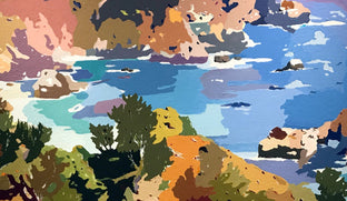 Coastal Impressions - The Cove by John Jaster |   Closeup View of Artwork 