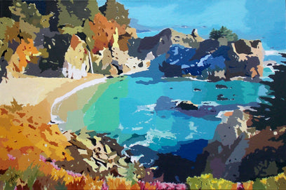Coastal Impressions - The Falls by John Jaster | Artwork Main Image