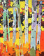 Original art for sale at UGallery.com | Forest Abstractions - Chorus Line by John Jaster | $1,175 | acrylic painting | 30' h x 24' w | thumbnail 1