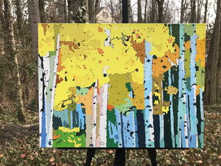 Forest Abstractions - Spring Break by John Jaster |  Context View of Artwork 