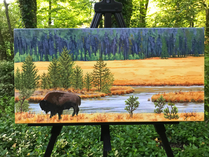 Into the Silence by John Jaster |  Context View of Artwork 