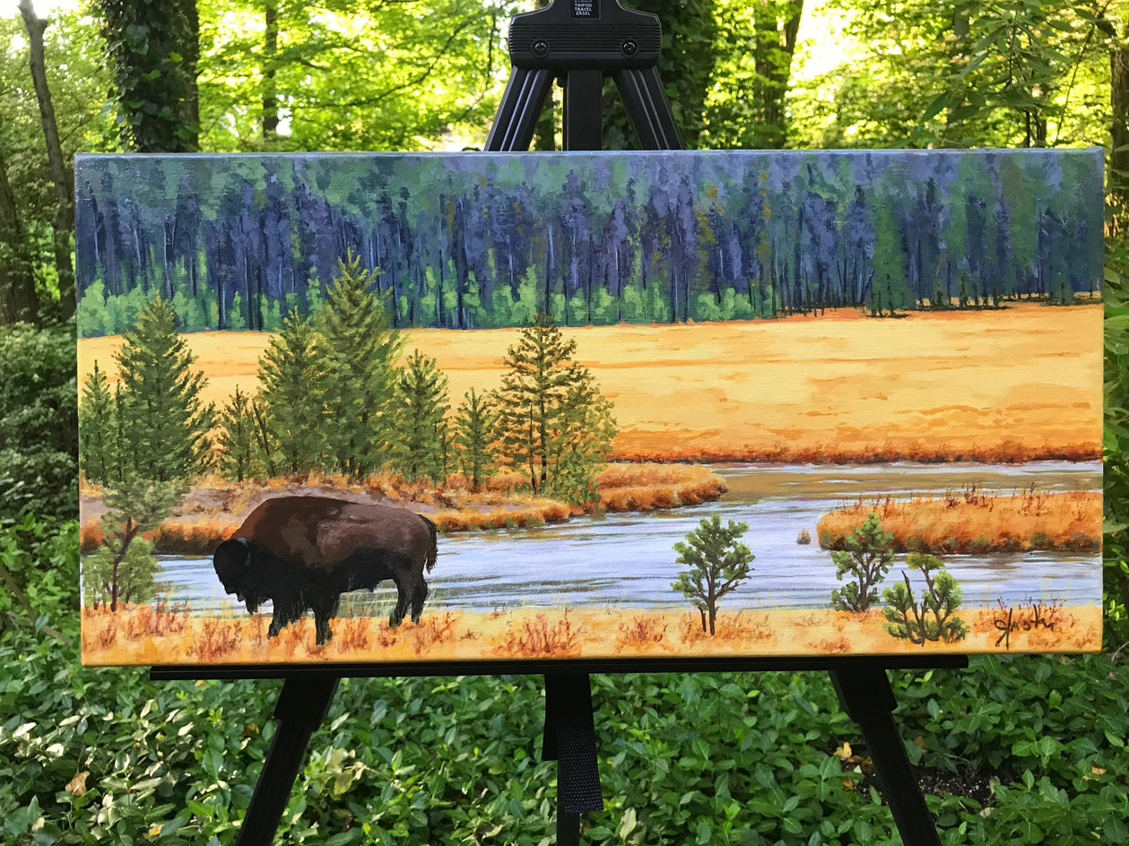 Into the Silence by John Jaster |  Context View of Artwork 