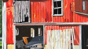 Original art for sale at UGallery.com | Lost but Not Forgotten by John Jaster | $1,300 | acrylic painting | 24' h x 36' w | thumbnail 4