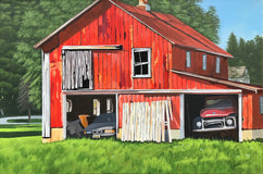 Original art for sale at UGallery.com | Lost but Not Forgotten by John Jaster | $1,300 | acrylic painting | 24' h x 36' w | thumbnail 1