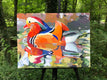 Original art for sale at UGallery.com | Mandarin Glide by John Jaster | $900 | acrylic painting | 18' h x 24' w | thumbnail 3