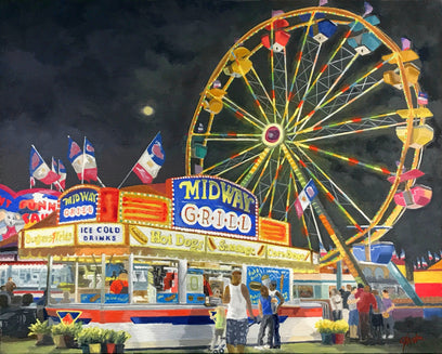 Midway Grill by John Jaster | Artwork Main Image