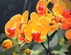 Original art for sale at UGallery.com | Orchid Delight by John Jaster | $1,175 | acrylic painting | 24' h x 30' w | thumbnail 1