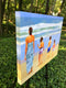 Original art for sale at UGallery.com | Surf Dance by John Jaster | $900 | acrylic painting | 18' h x 24' w | thumbnail 2