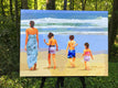 Original art for sale at UGallery.com | Surf Dance by John Jaster | $900 | acrylic painting | 18' h x 24' w | thumbnail 3